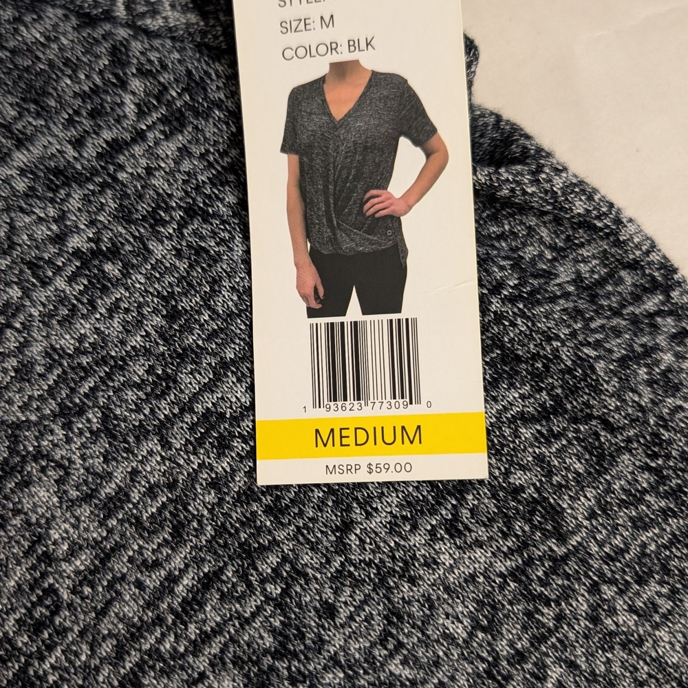 NWT Calvin Klein Gray Women's Top - Picture 8 of 8